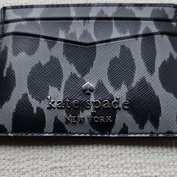 kate spade Leopard Print Card Holder - Picture 2 of 12